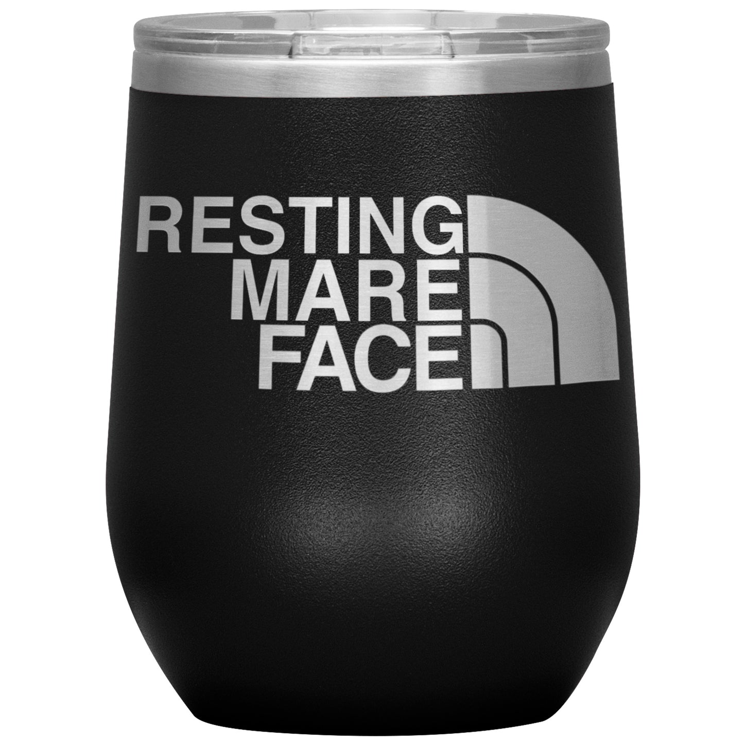 RESTING MARE FACE TUMBLERS (5 STYLES)