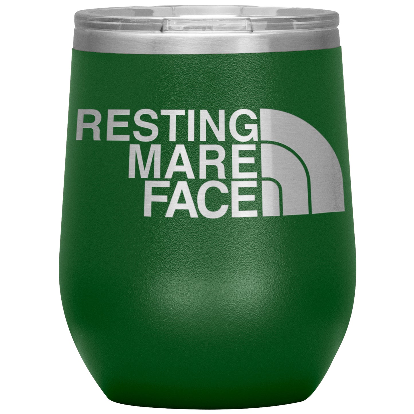 RESTING MARE FACE TUMBLERS (5 STYLES)