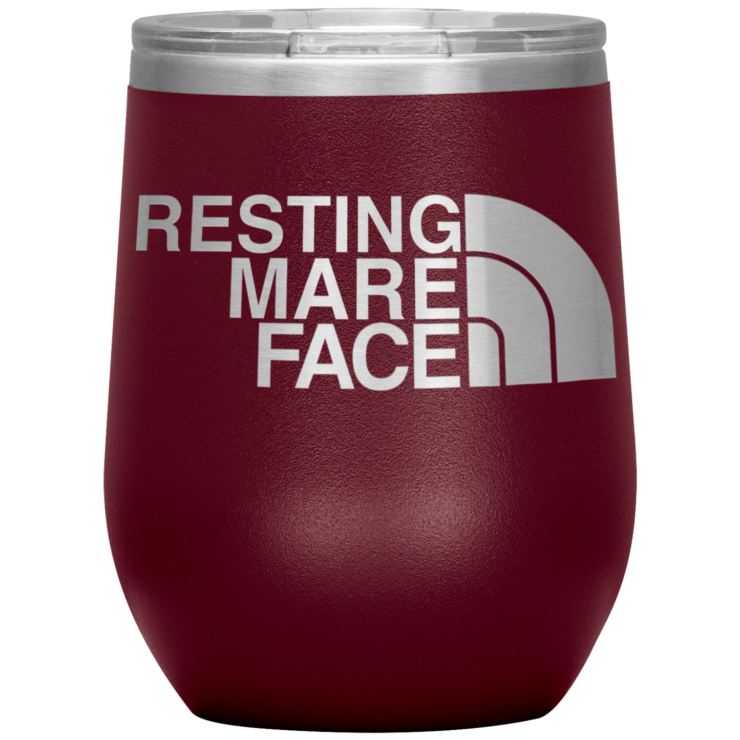 RESTING MARE FACE TUMBLERS (5 STYLES)