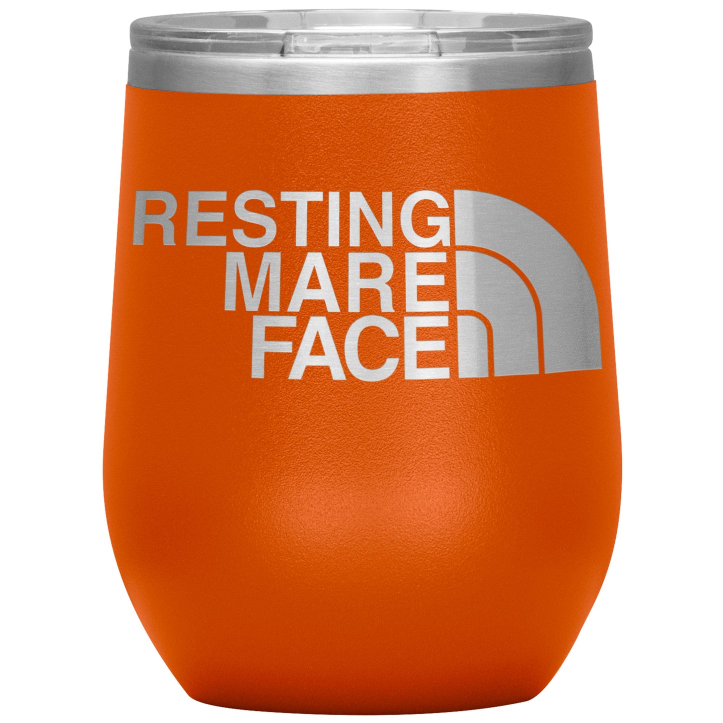 RESTING MARE FACE TUMBLERS (5 STYLES)