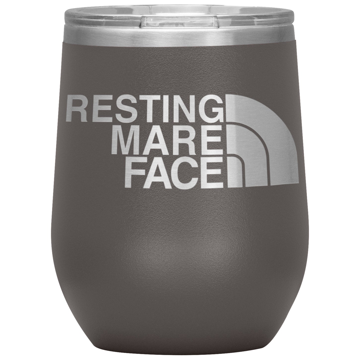 RESTING MARE FACE TUMBLERS (5 STYLES)