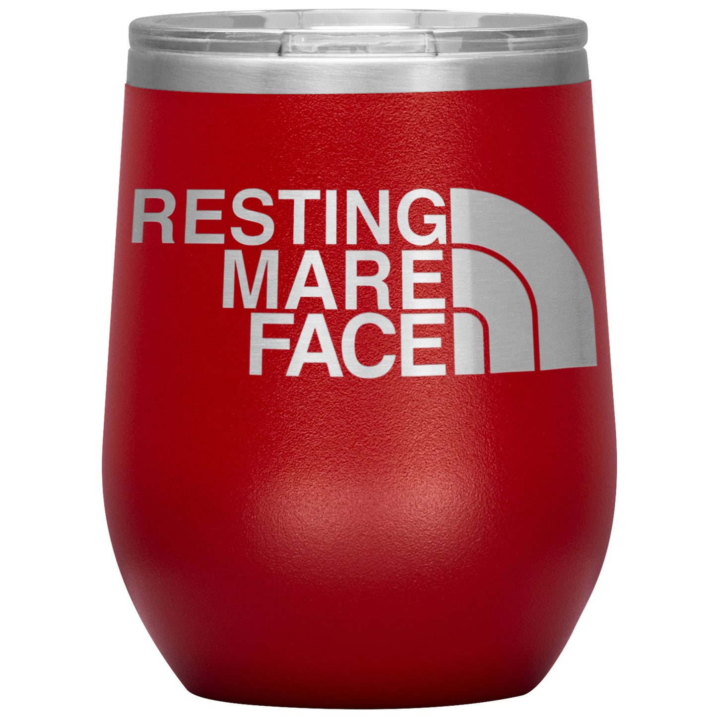 RESTING MARE FACE TUMBLERS (5 STYLES)