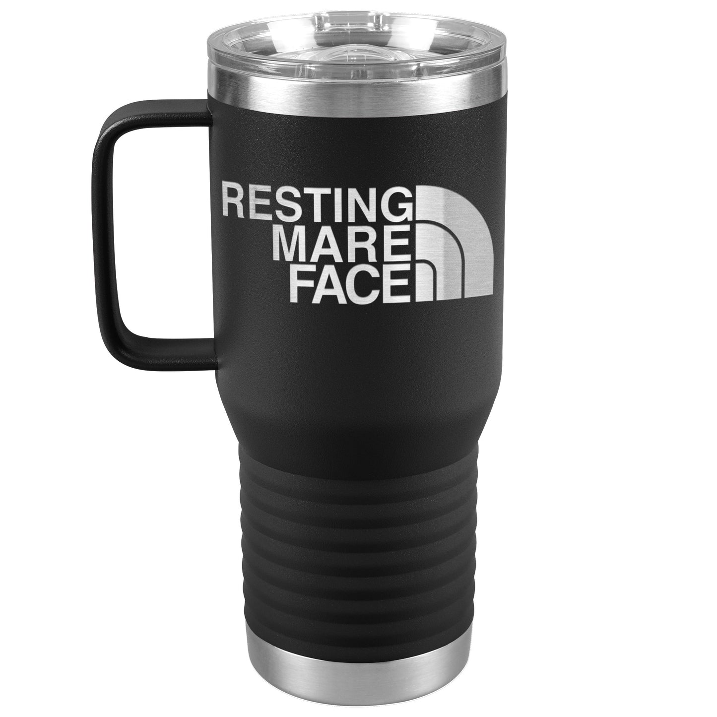 RESTING MARE FACE TUMBLERS (5 STYLES)