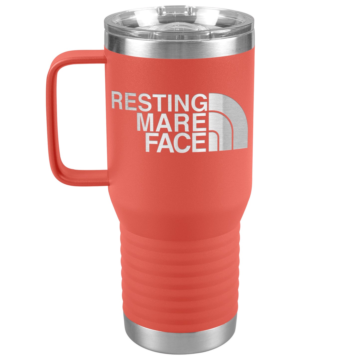 RESTING MARE FACE TUMBLERS (5 STYLES)