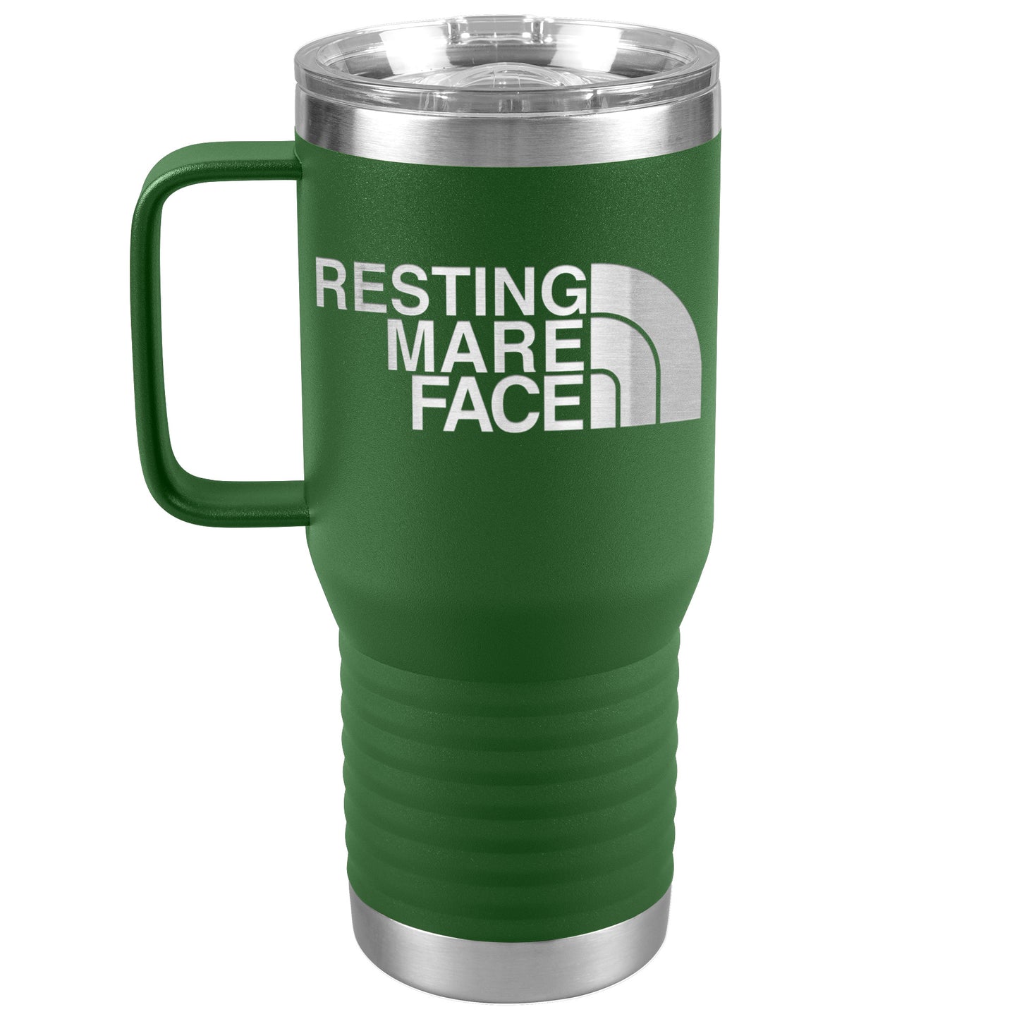 RESTING MARE FACE TUMBLERS (5 STYLES)
