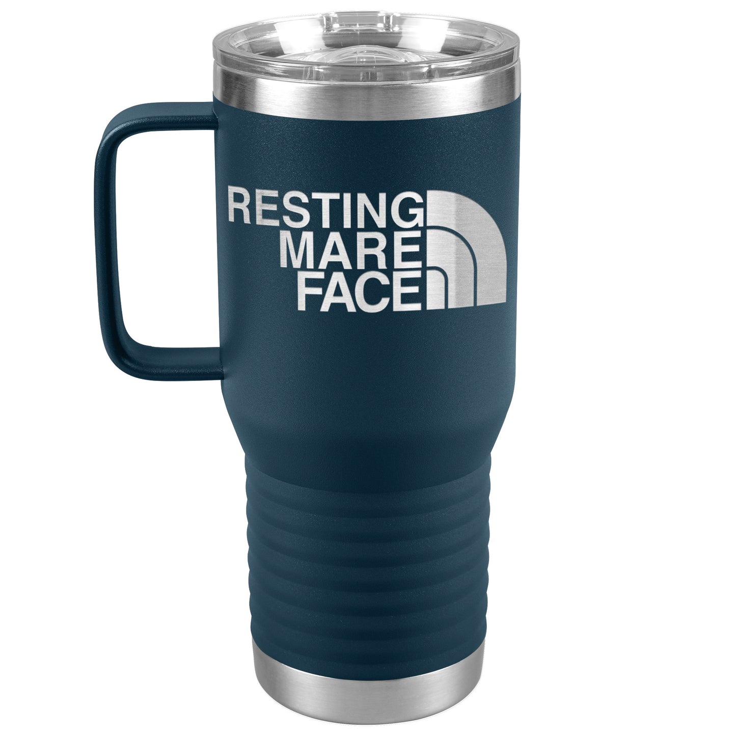 RESTING MARE FACE TUMBLERS (5 STYLES)