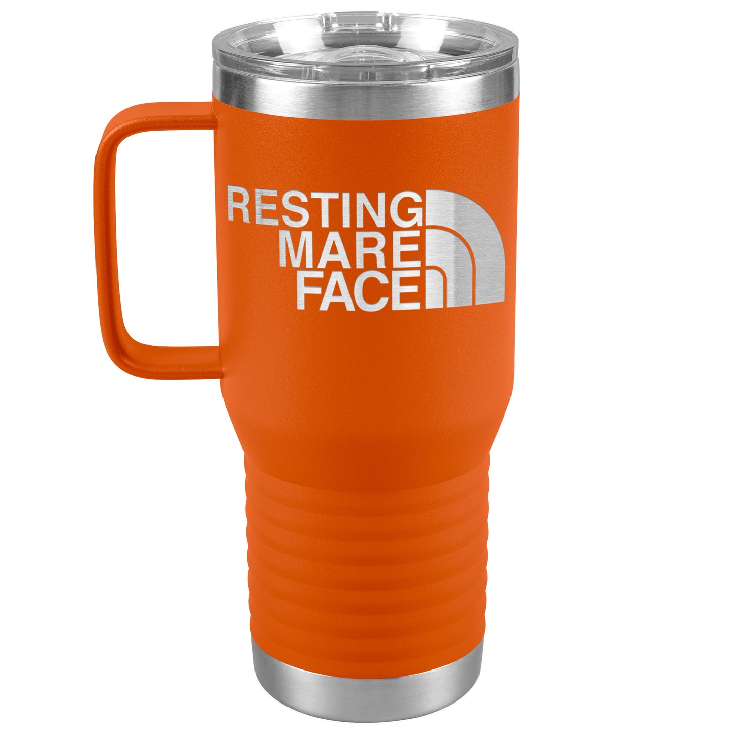 RESTING MARE FACE TUMBLERS (5 STYLES)