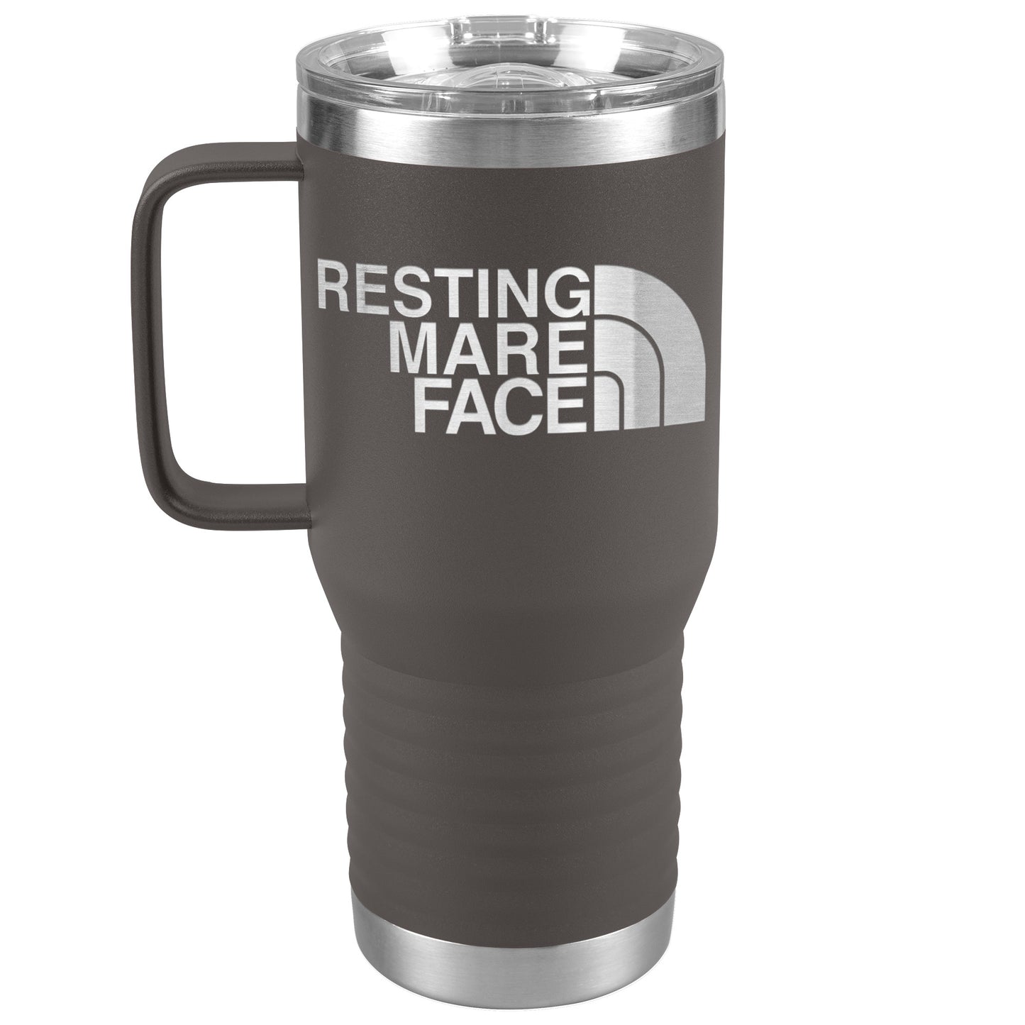 RESTING MARE FACE TUMBLERS (5 STYLES)