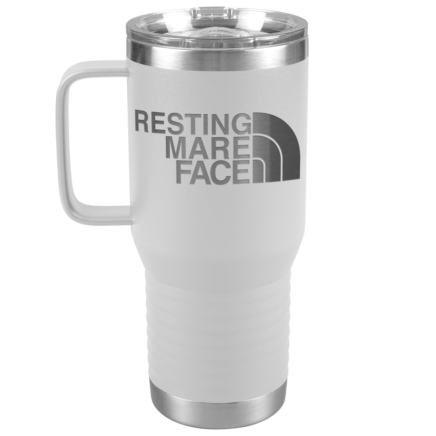 RESTING MARE FACE TUMBLERS (5 STYLES)