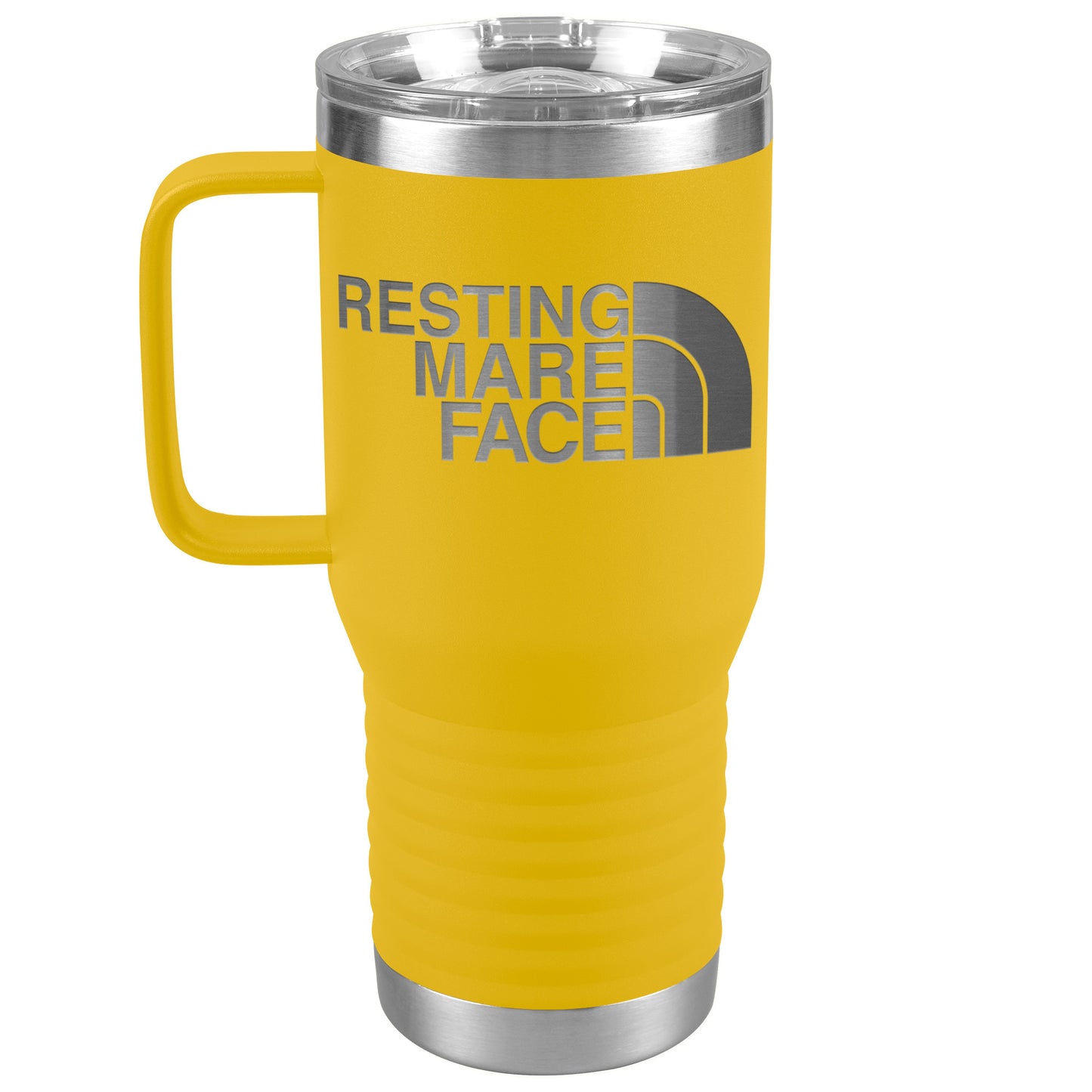 RESTING MARE FACE TUMBLERS (5 STYLES)