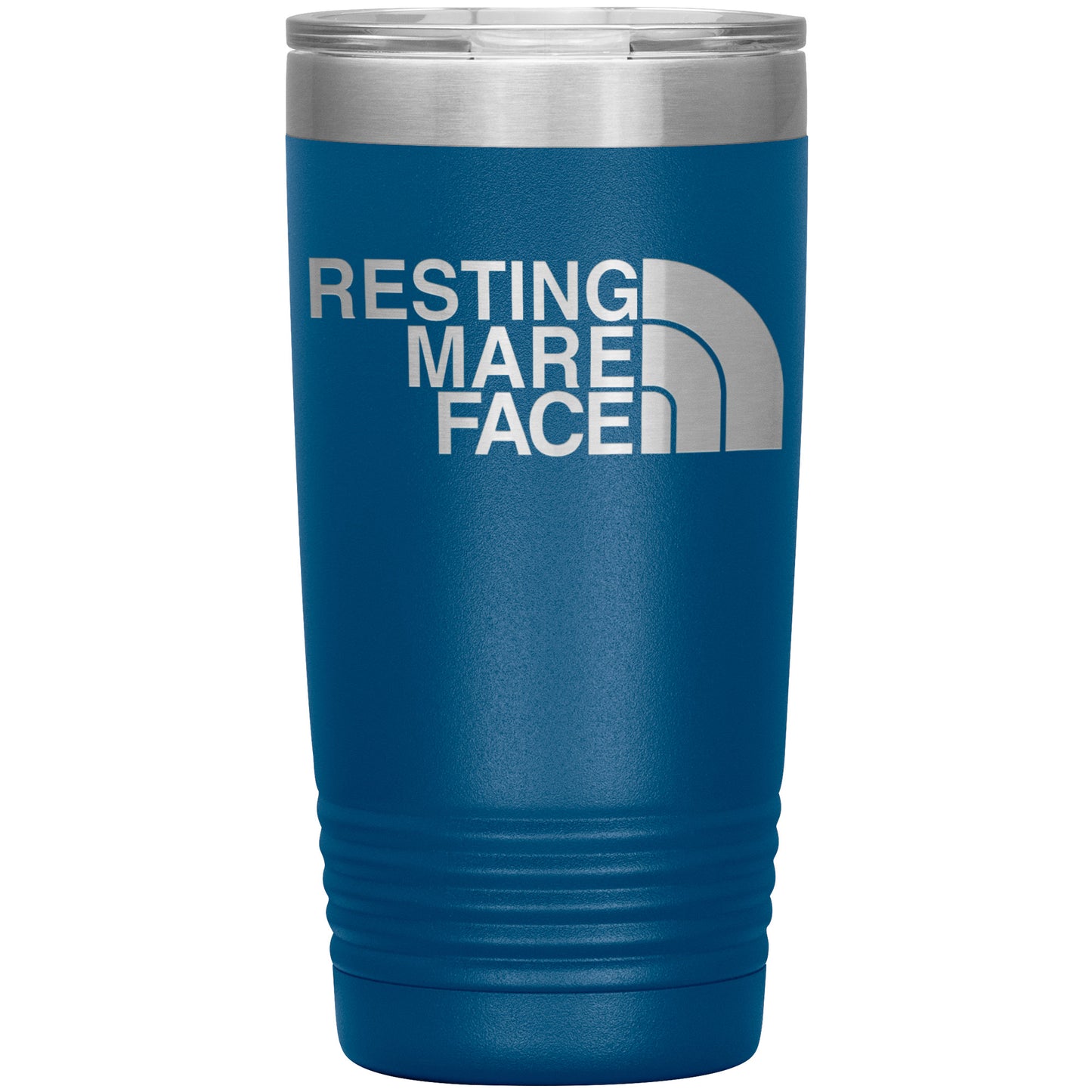 RESTING MARE FACE TUMBLERS (5 STYLES)