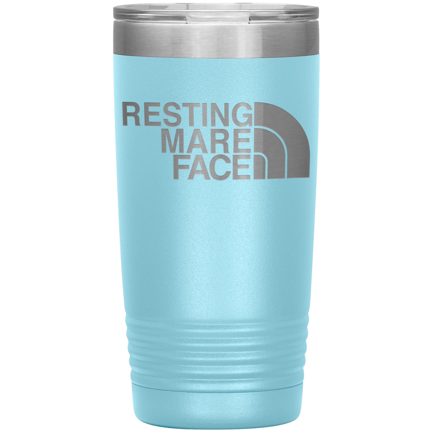RESTING MARE FACE TUMBLERS (5 STYLES)