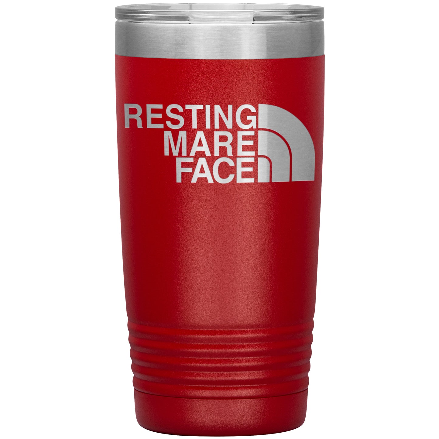 RESTING MARE FACE TUMBLERS (5 STYLES)