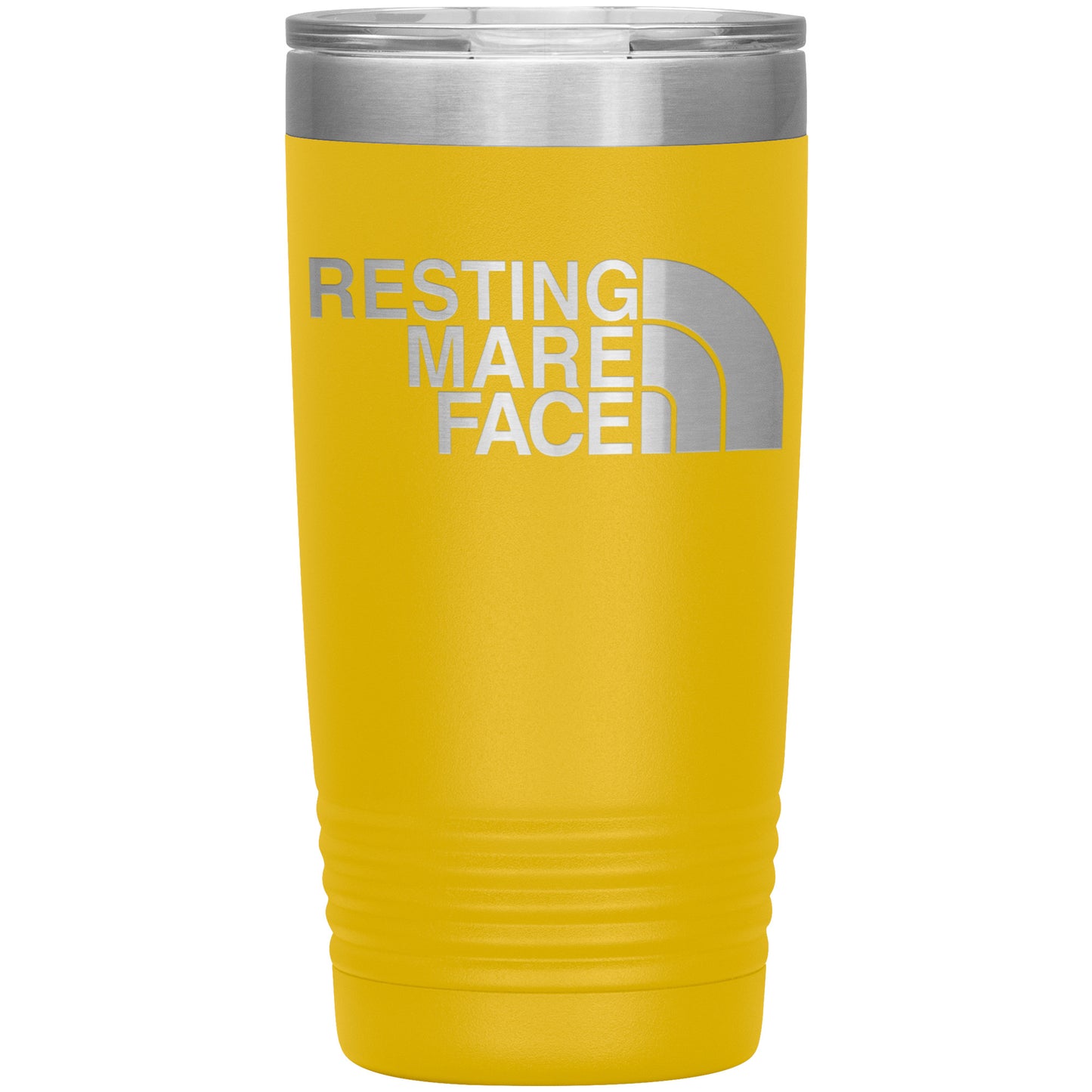 RESTING MARE FACE TUMBLERS (5 STYLES)