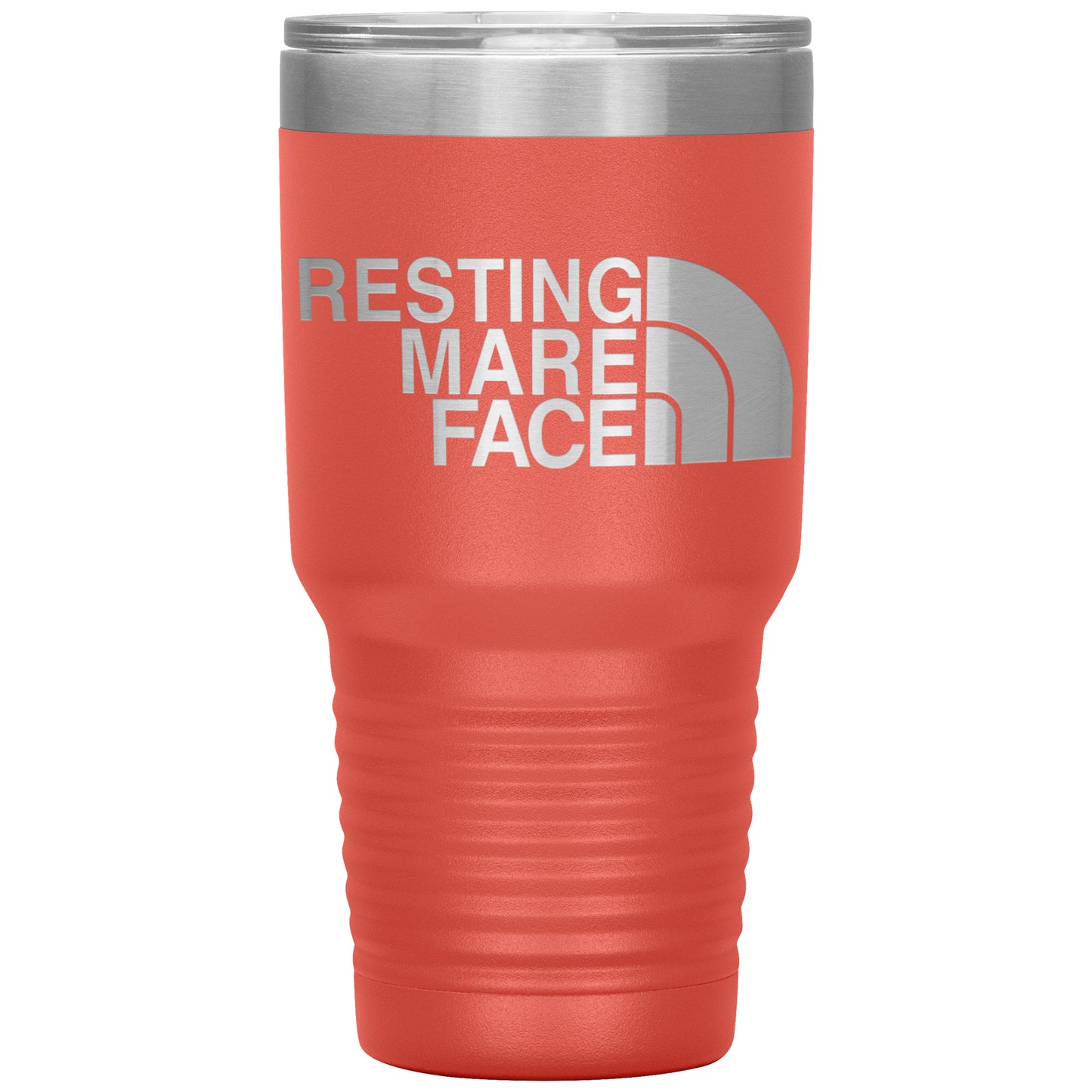 RESTING MARE FACE TUMBLERS (5 STYLES)