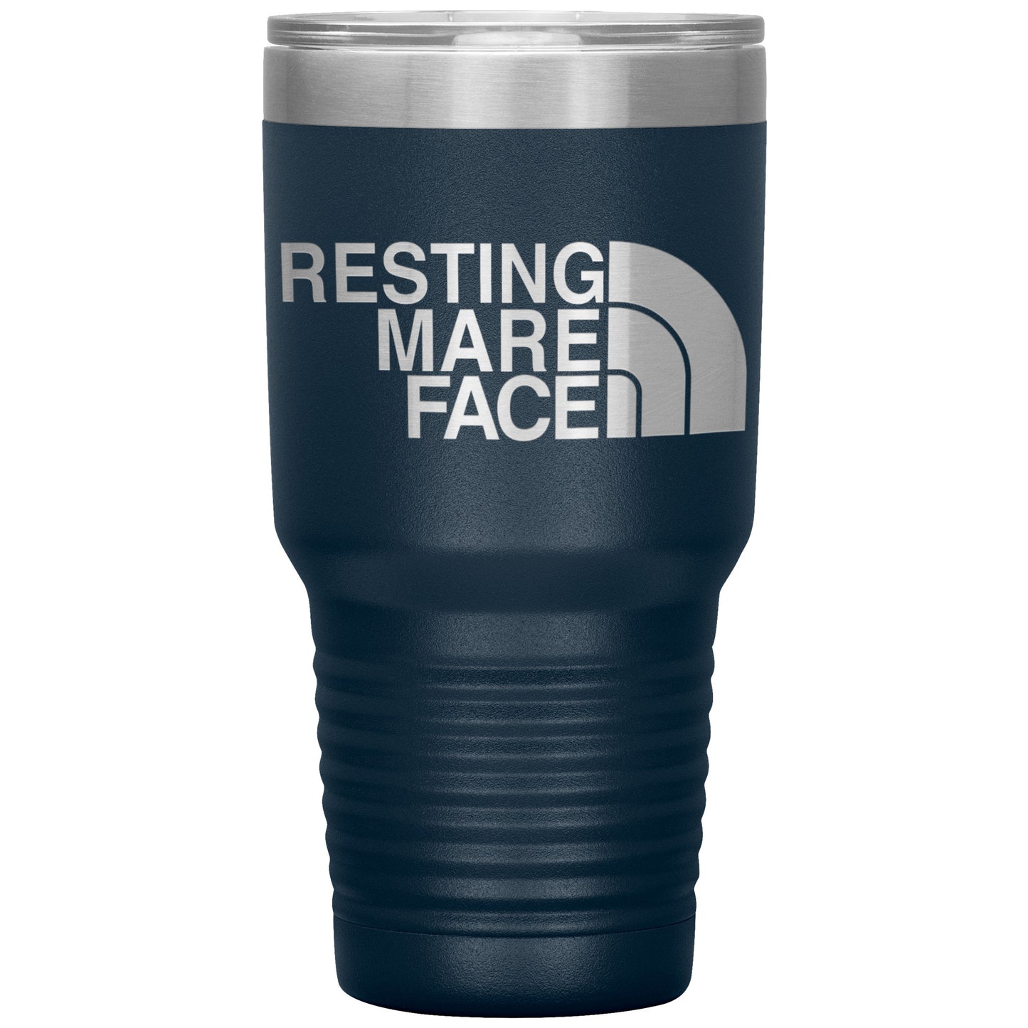 RESTING MARE FACE TUMBLERS (5 STYLES)