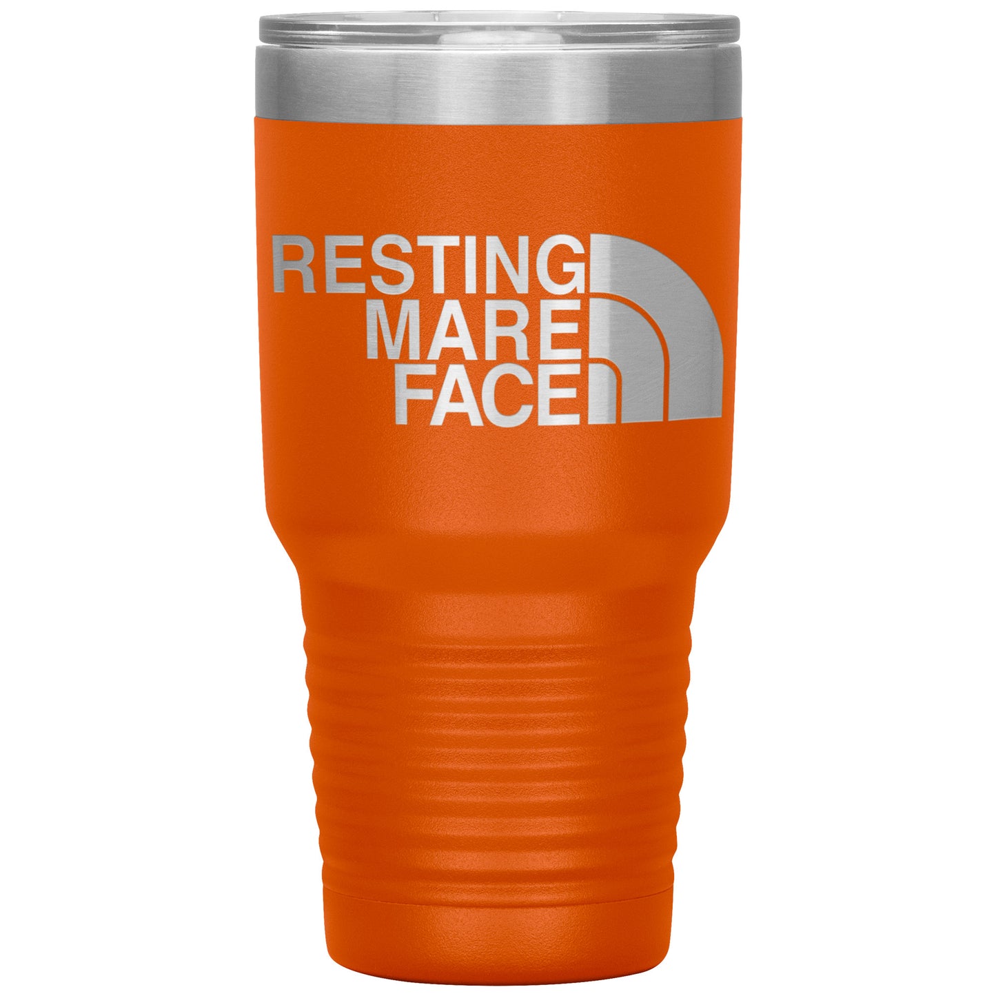 RESTING MARE FACE TUMBLERS (5 STYLES)