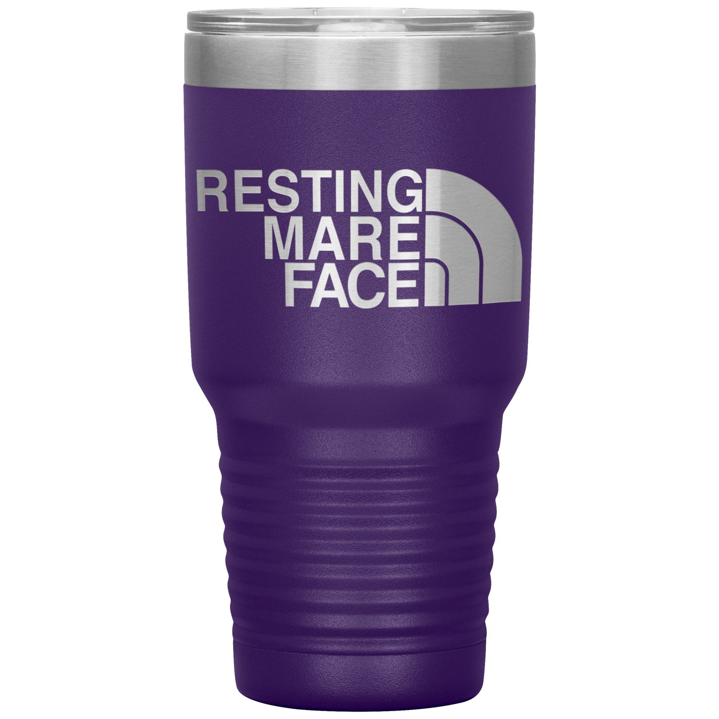 RESTING MARE FACE TUMBLERS (5 STYLES)