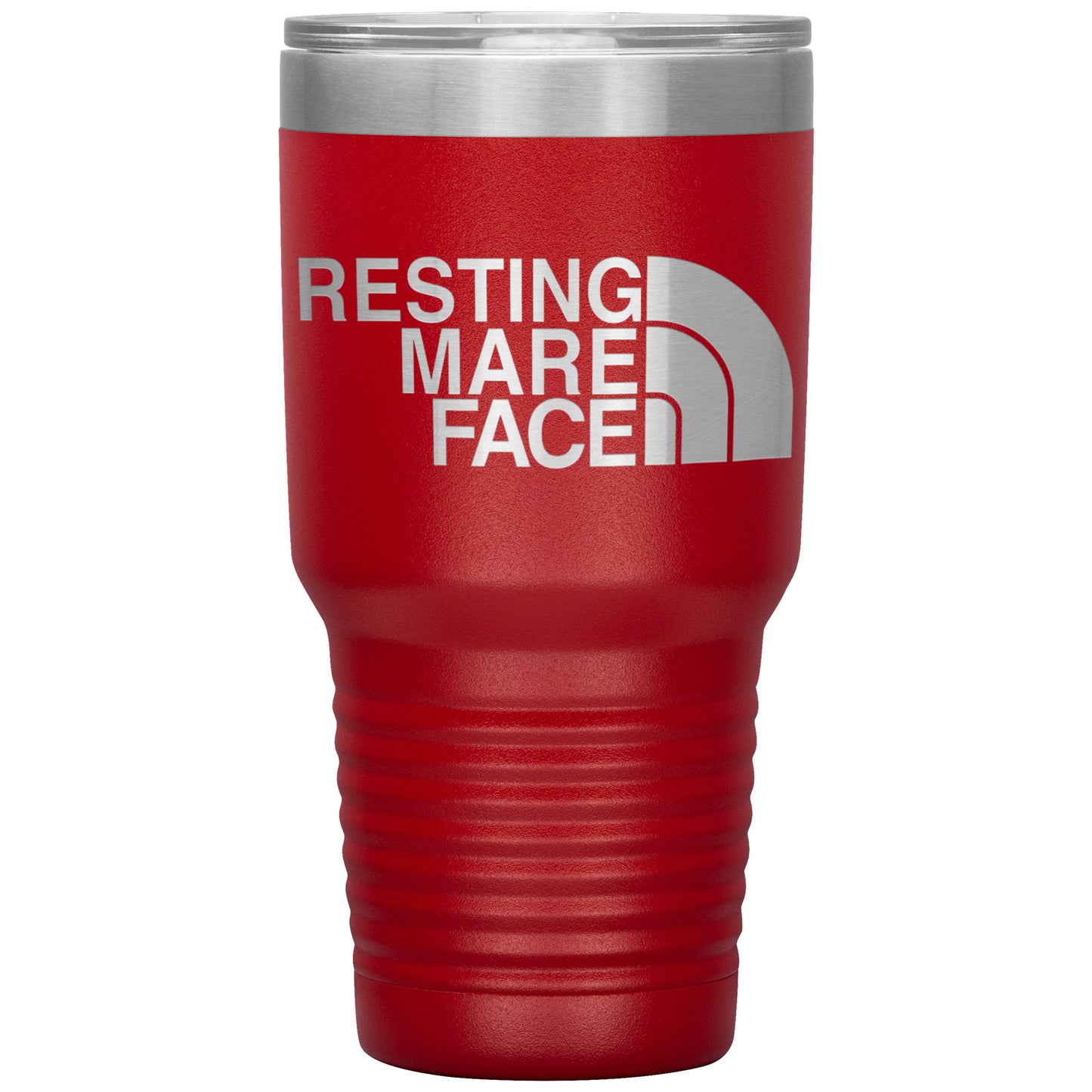 RESTING MARE FACE TUMBLERS (5 STYLES)