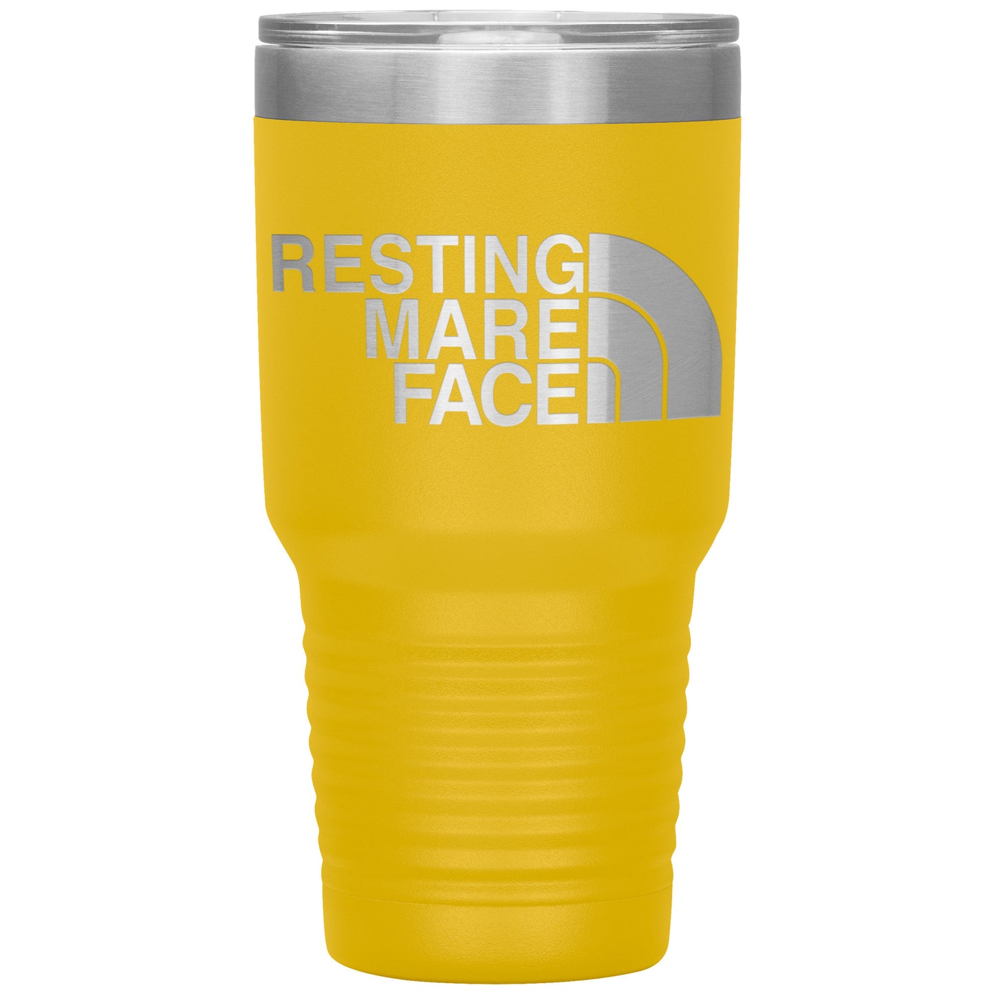 RESTING MARE FACE TUMBLERS (5 STYLES)