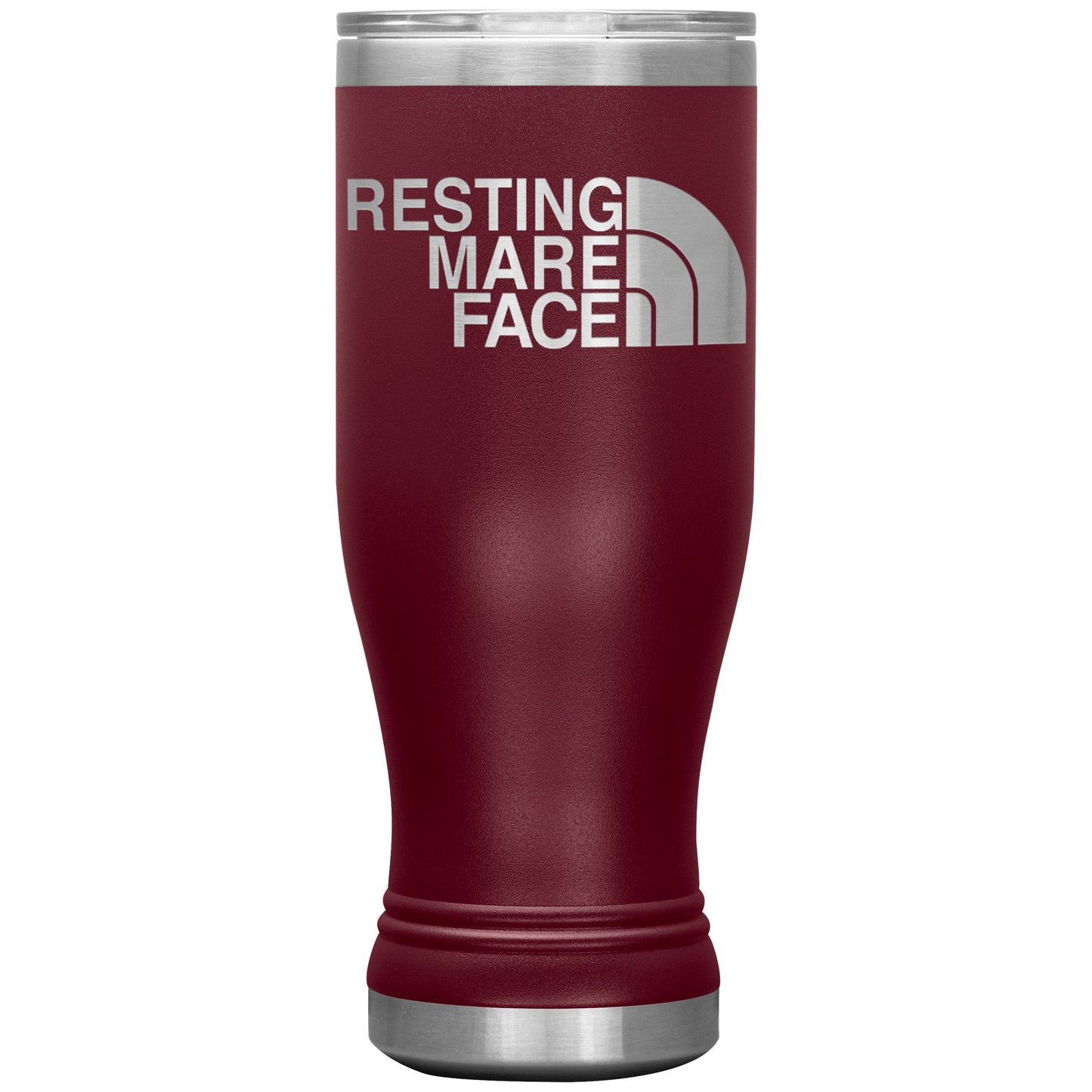 RESTING MARE FACE TUMBLERS (5 STYLES)