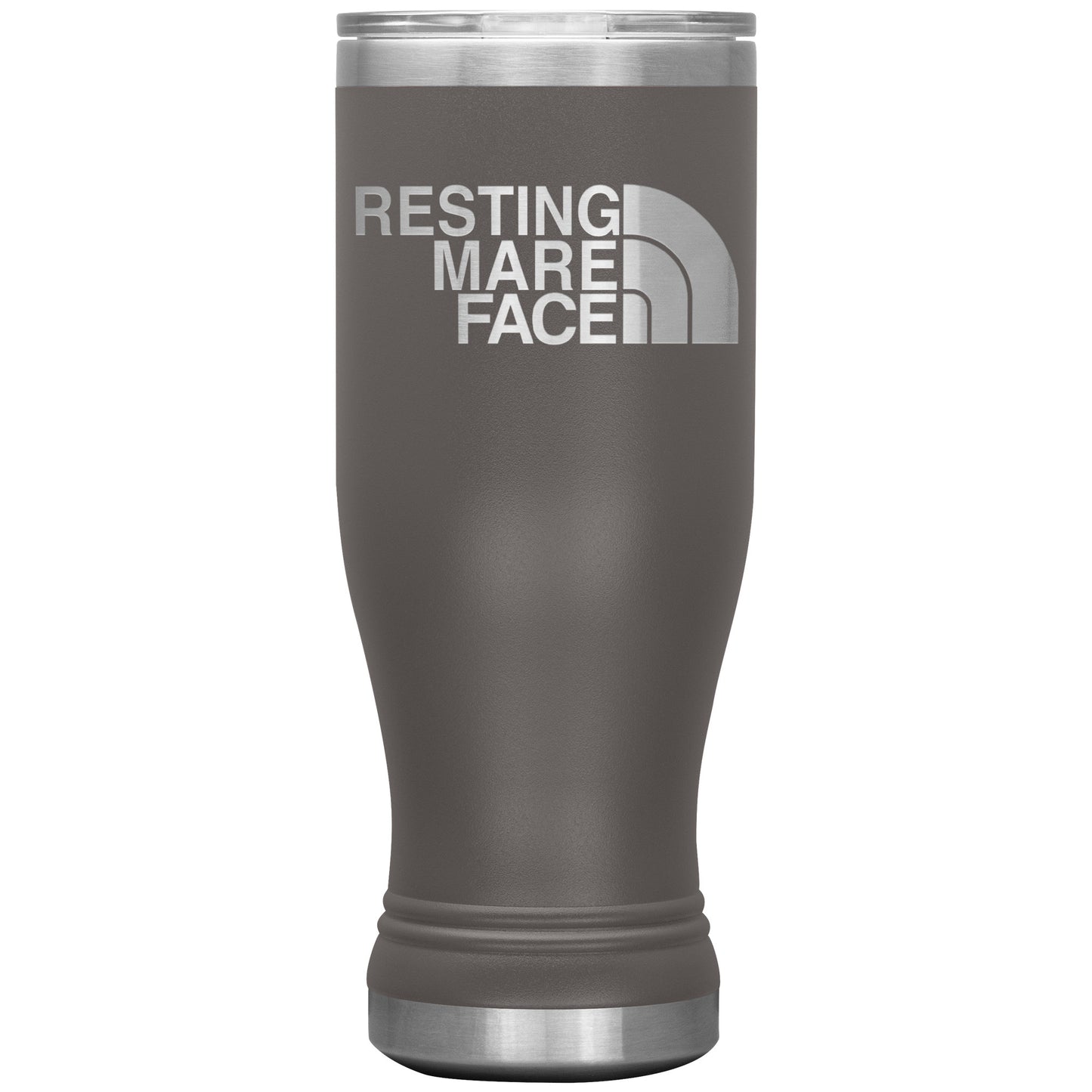 RESTING MARE FACE TUMBLERS (5 STYLES)