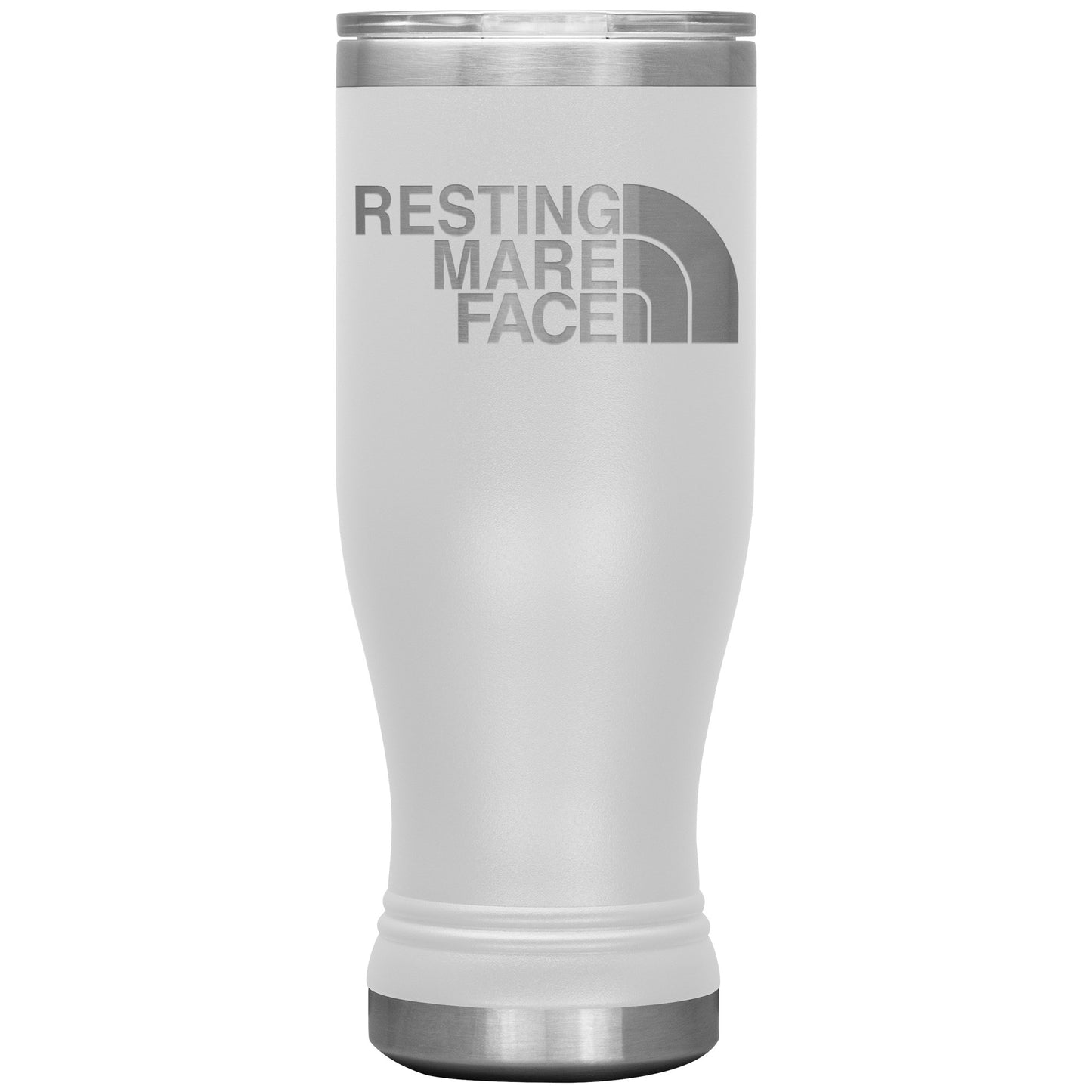 RESTING MARE FACE TUMBLERS (5 STYLES)