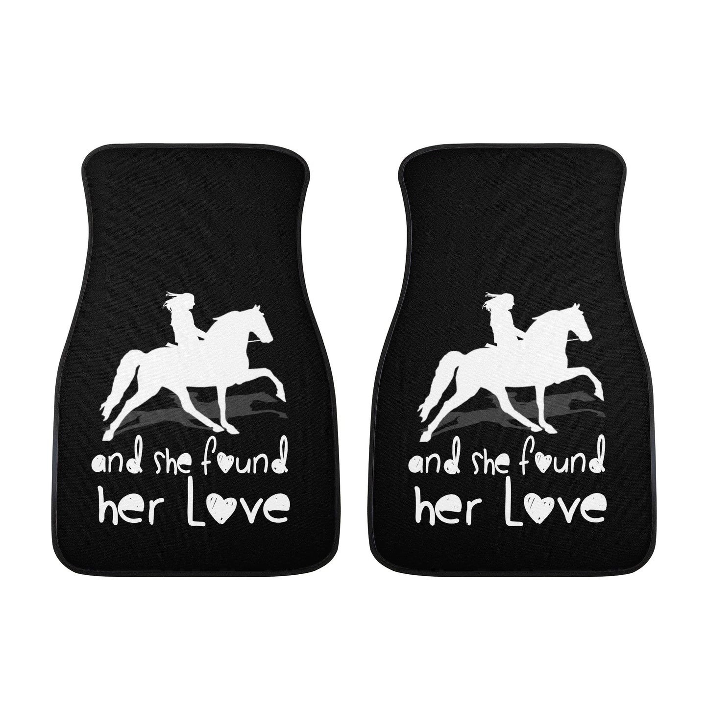 SHE FOUND HER LOVE TWH PLEASURE Car Floor Mats