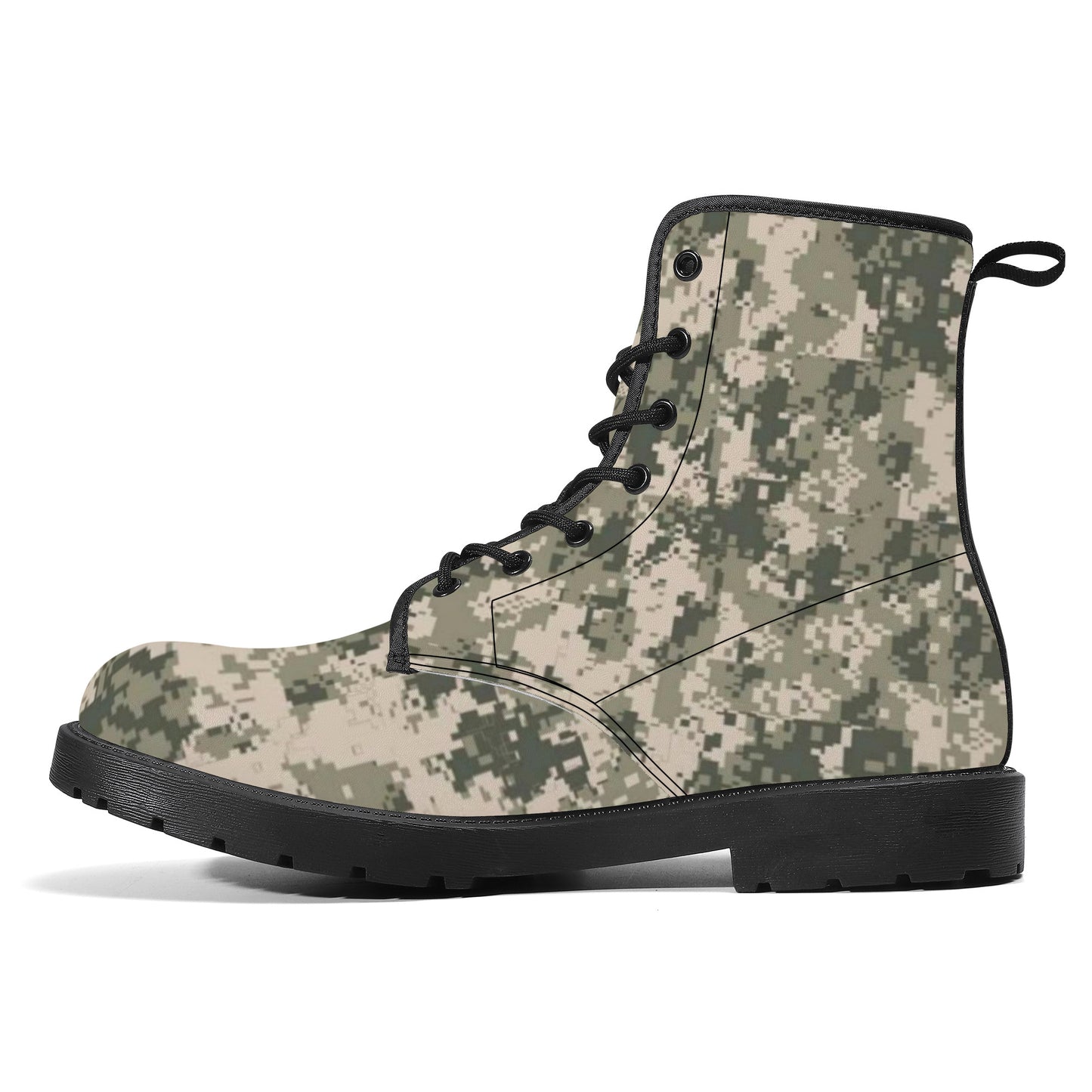 ARMY DIGITAL Synthetic Leather Boots