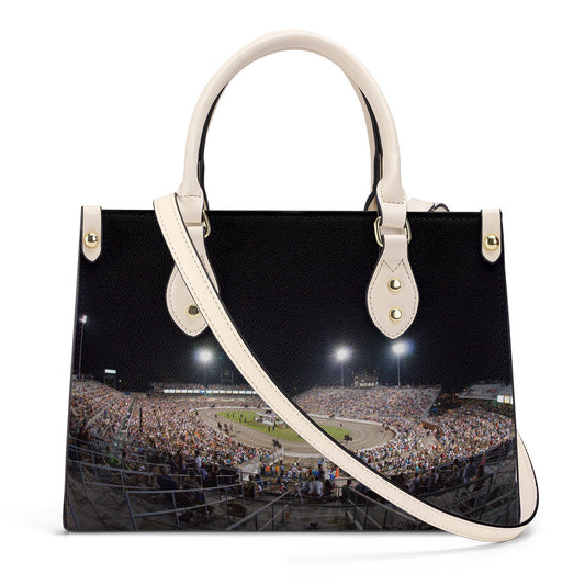 THE BIG OVAL Luxury Women PU Tote Bag