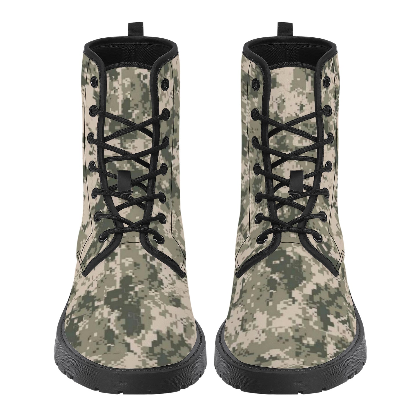 ARMY DIGITAL Synthetic Leather Boots