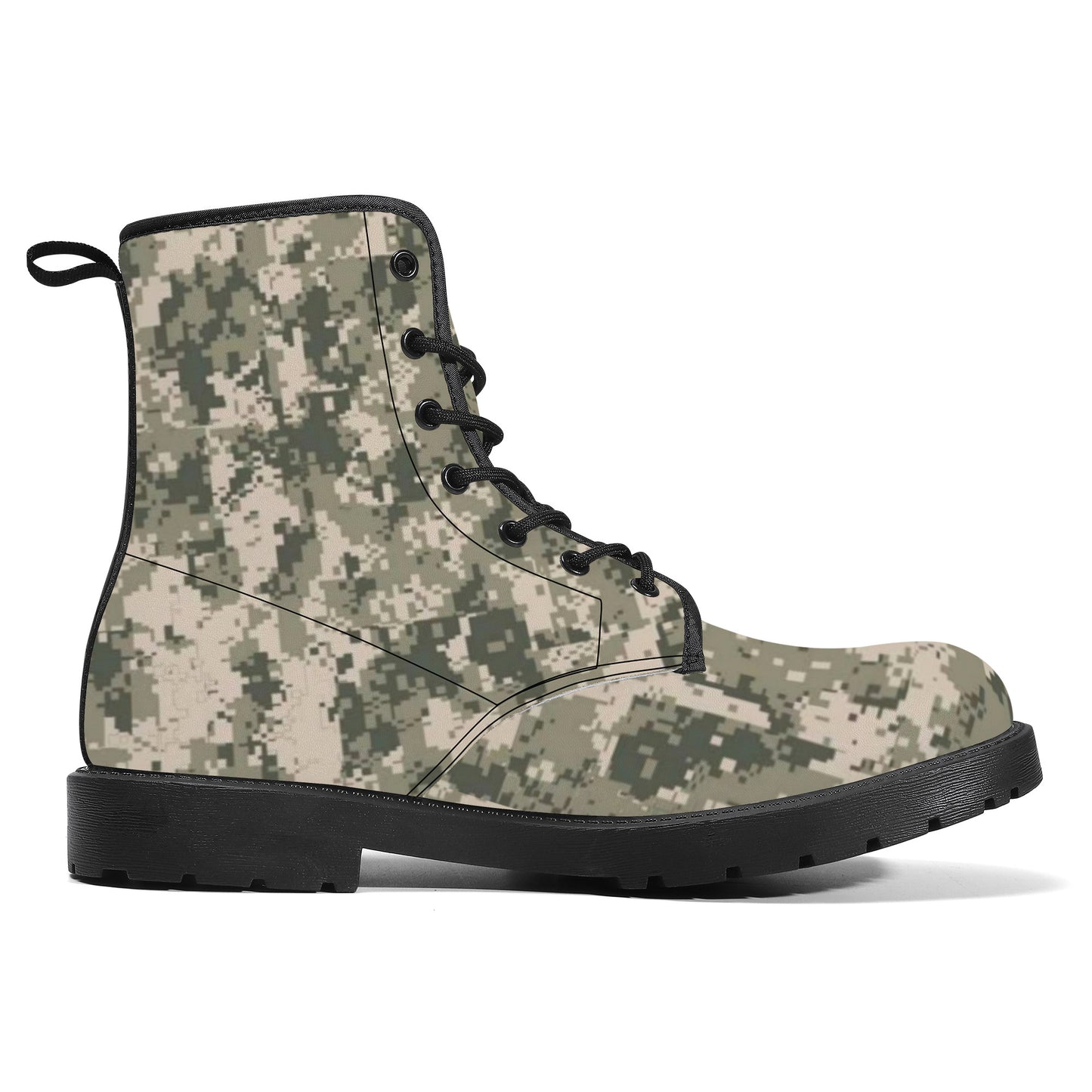 ARMY DIGITAL Synthetic Leather Boots