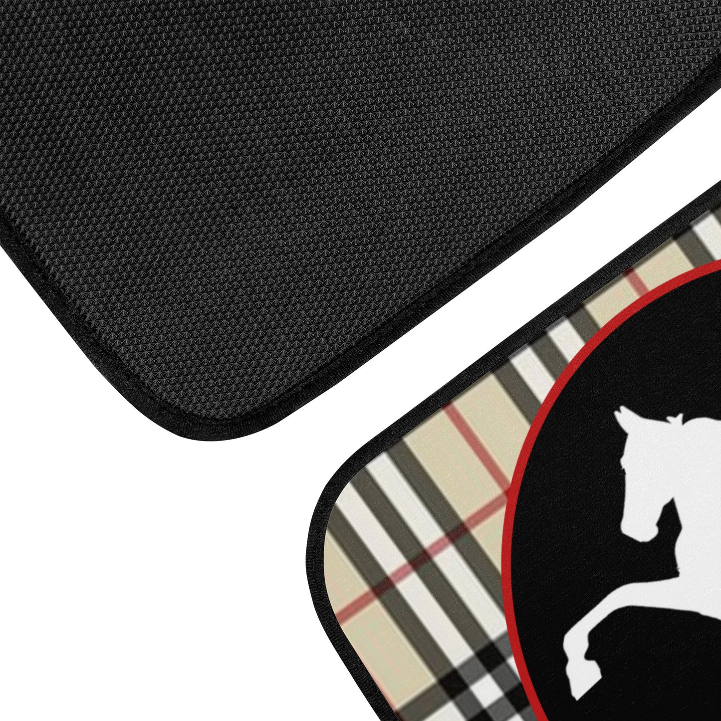 TWH PERFORMANCE BURBERRY BRIT  IN CIRCLE  Car Floor Mats