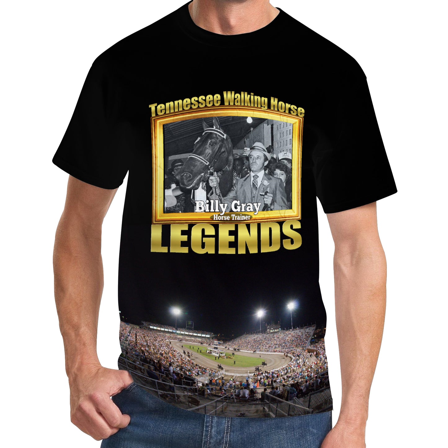 BILLY GRAY TWH LEGENDS All Over Print T-Shirt