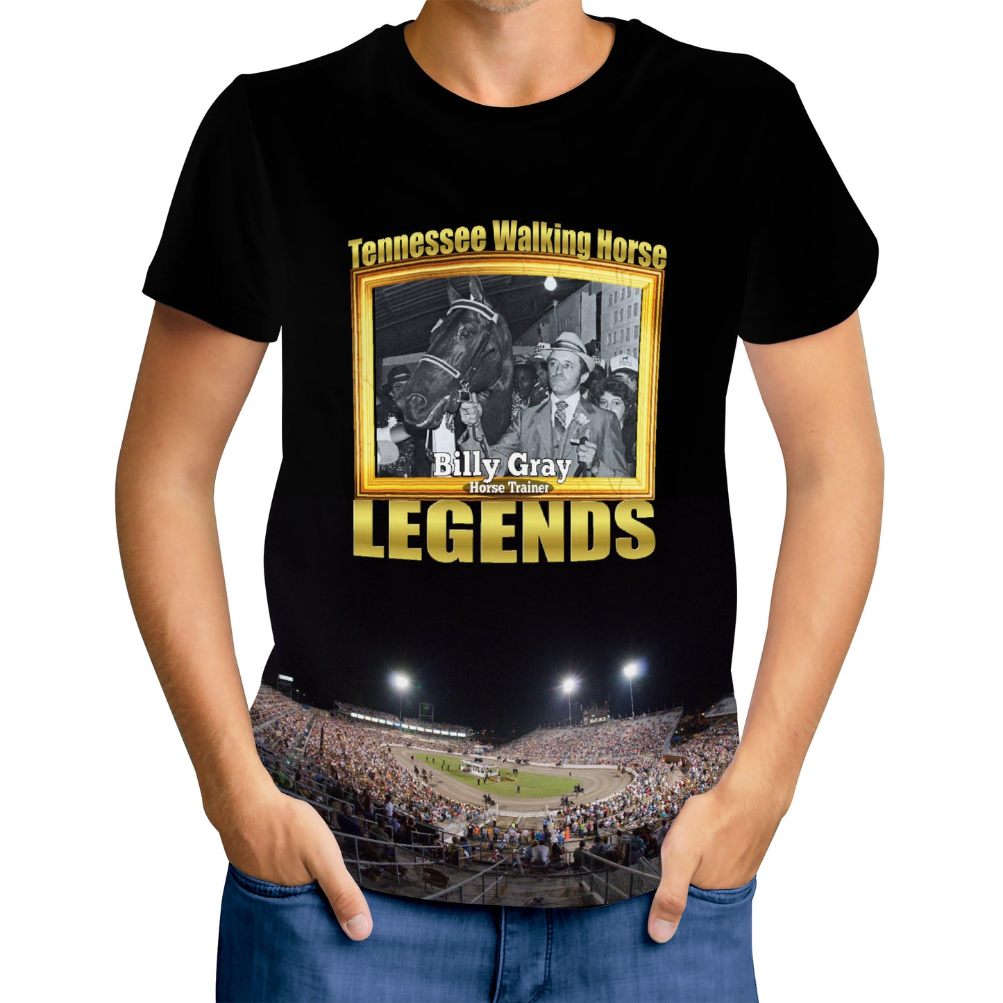 BILLY GRAY TWH LEGENDS All Over Print T-Shirt